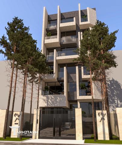 طراحی مسکونی ساختمان سرو های فاخر