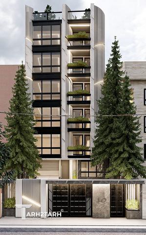 طراحی مسکونی ساختمان سرو های فاخر