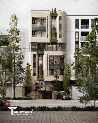 طراحی مسکونی ساختمان سرو های فاخر