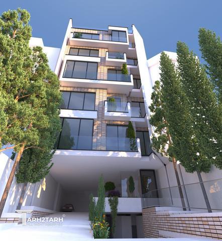 طراحی مسکونی ساختمان سرو های فاخر