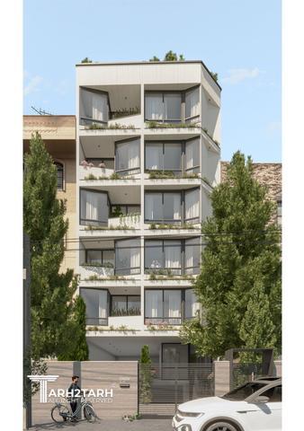 طراحی مسکونی ساختمان سرو های فاخر