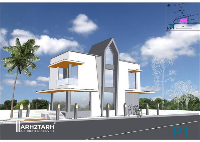 طراحی ویلا تراس (نمک آبرود)