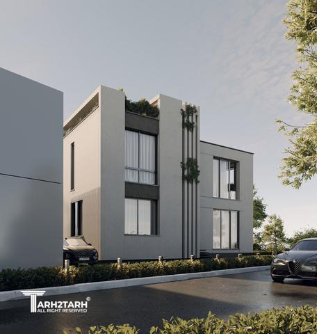 طراحی ویلا تراس (نمک آبرود)