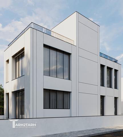 طراحی ویلا تراس (نمک آبرود)