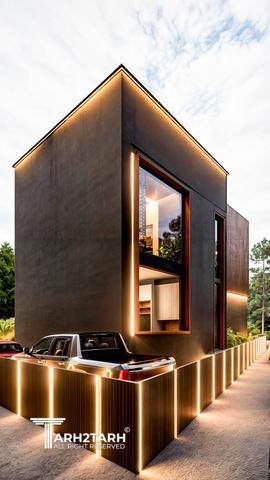 طراحی ویلا تراس (نمک آبرود)