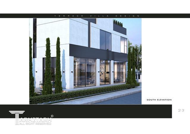 طراحی ویلا تراس (نمک آبرود)