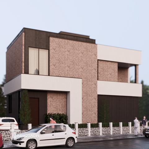 طراحی ویلا تراس (نمک آبرود)