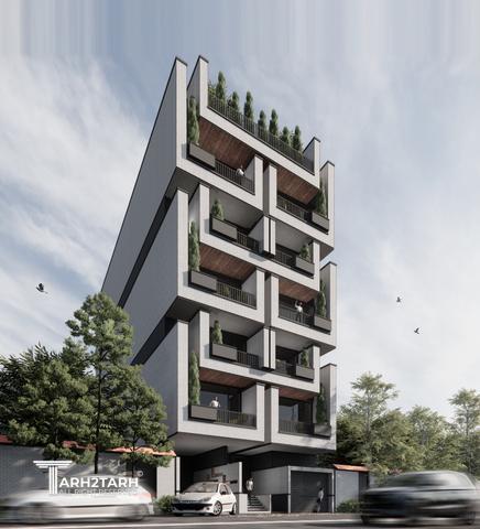 طراحی ساختمان مسکونی ساختمان 8/1 (ایزدشهر)