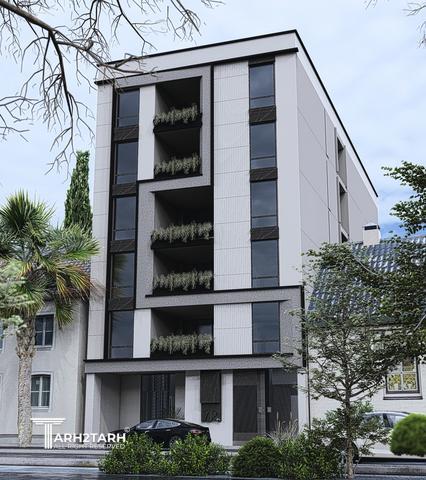 طراحی ساختمان مسکونی ساختمان 8/1 (ایزدشهر)