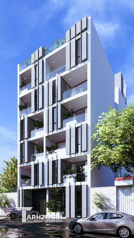 طراحی ساختمان مسکونی ساختمان 8/1 (ایزدشهر)