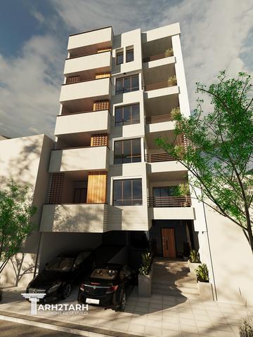 طراحی ساختمان مسکونی ساختمان 8/1 (ایزدشهر)