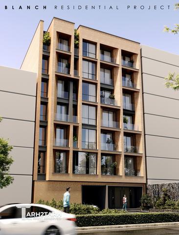 طراحی ساختمان مسکونی بلانش (سعادت آباد)