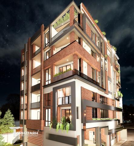 طراحی ساختمان مسکونی کیکاووس (دولت)