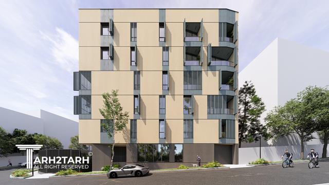 طراحی ساختمان مسکونی کیکاووس (دولت)