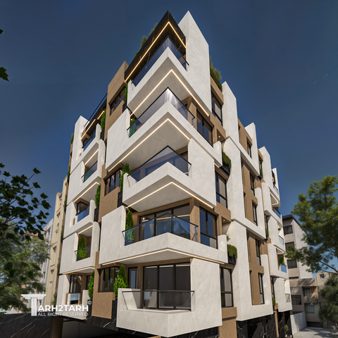 طراحی ساختمان مسکونی کیکاووس (دولت)