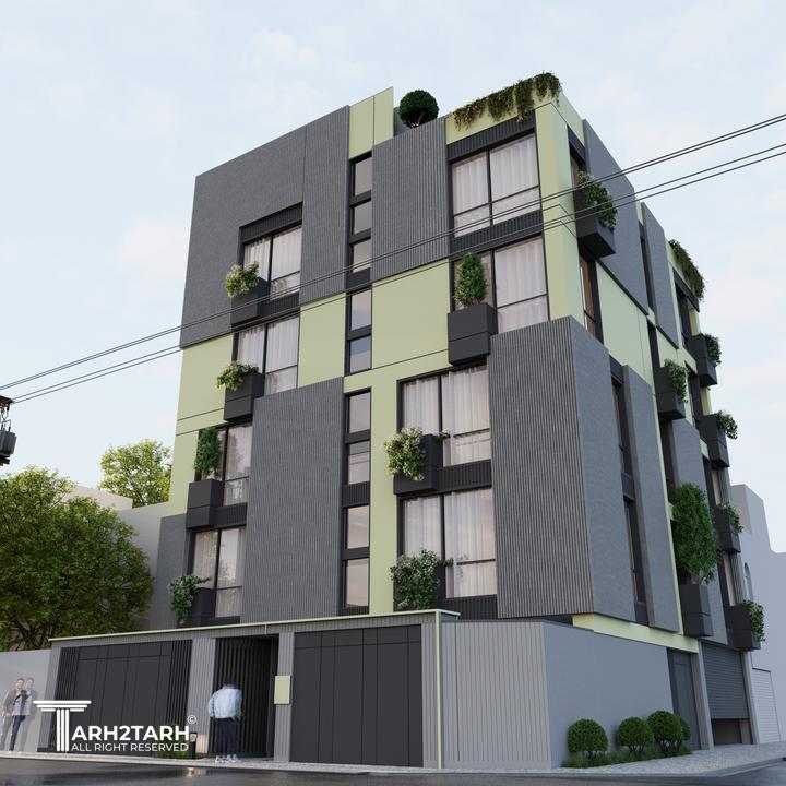 مسابقه طراحی نما و داخلی ساختمان مسکونی سبز آرتمیس