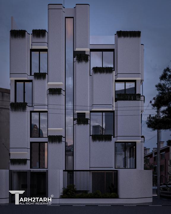 مسابقه طراحی نما و داخلی ساختمان مسکونی سبز آرتمیس