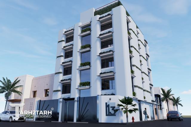 طراحی نما و داخلی ساختمان مسکونی سبز آرتمیس