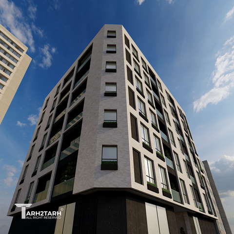 طراحی ساختمان مسکونی امپریال رزیدنس کامرانیه ( با امتیاز دو برابر)