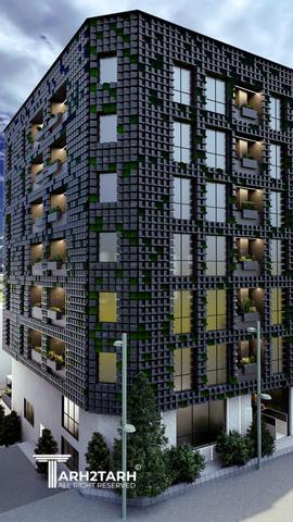 طراحی ساختمان مسکونی امپریال رزیدنس کامرانیه ( با امتیاز دو برابر)