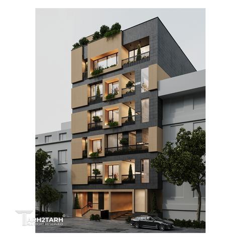 طراحی ساختمان مسکونی دارما (مطهری)