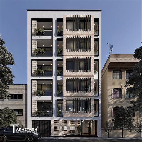 طراحی ساختمان مسکونی دارما (مطهری)