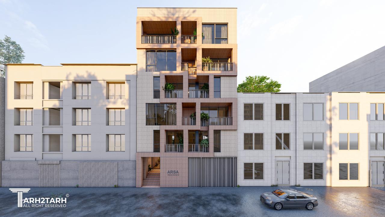 طراحی ساختمان مسکونی آرسا (مطهری)