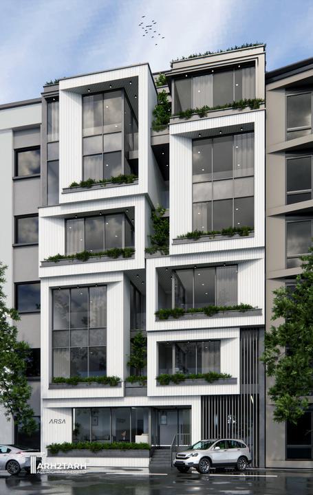 مسابقه طراحی ساختمان مسکونی آرسا (مطهری)