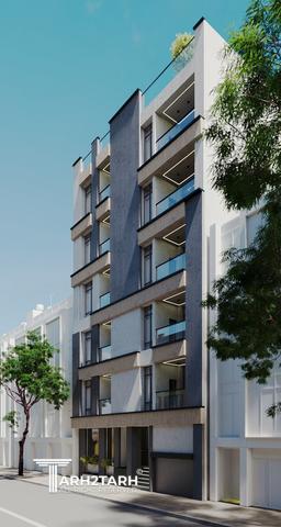 طراحی ساختمان مسکونی آرسا (مطهری)