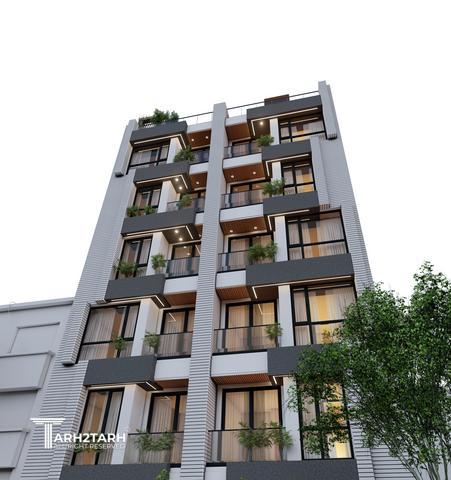 طراحی ساختمان مسکونی آرسا (مطهری)