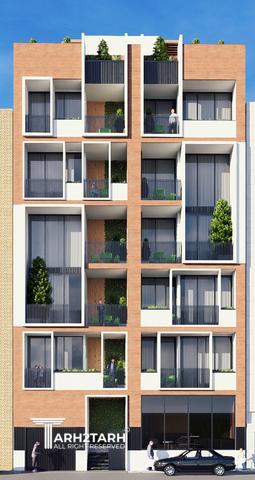 طراحی ساختمان مسکونی آرسا (مطهری)