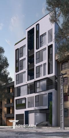 طراحی ساختمان مسکونی آرسا (مطهری)