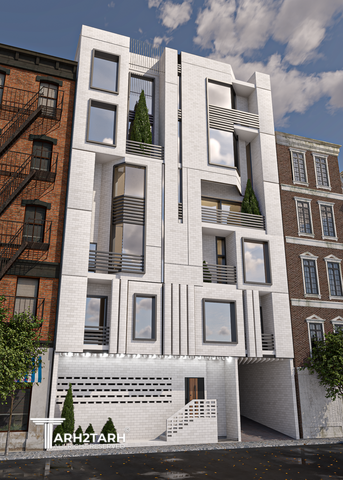 طراحی ساختمان مسکونی آرسا (مطهری)