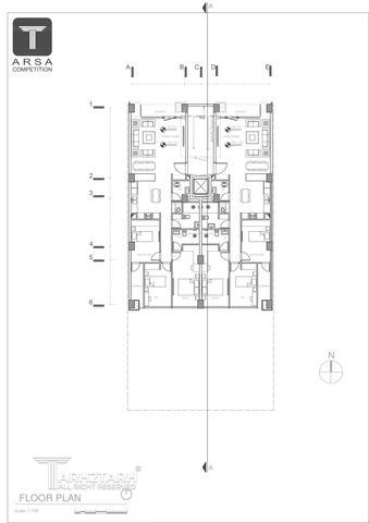 طراحی ساختمان مسکونی آرسا (مطهری)