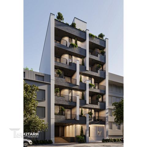 طراحی ساختمان مسکونی آرسا (مطهری)