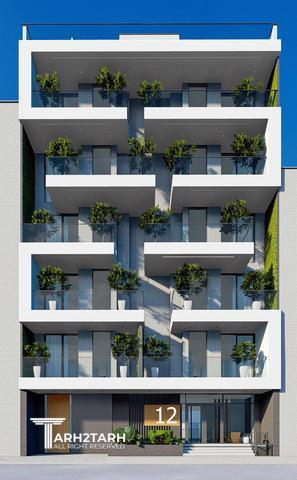 طراحی ساختمان مسکونی آرسا (مطهری)