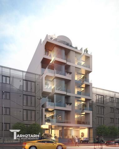 طراحی ساختمان مسکونی آرسا (مطهری)