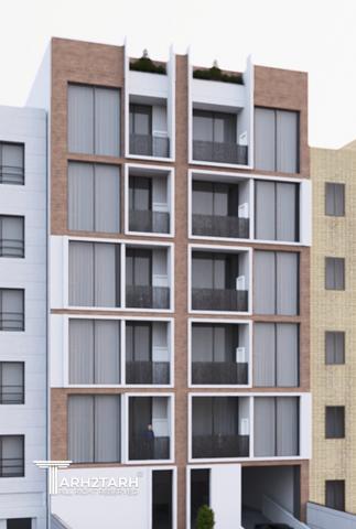 طراحی ساختمان مسکونی آرسا (مطهری)