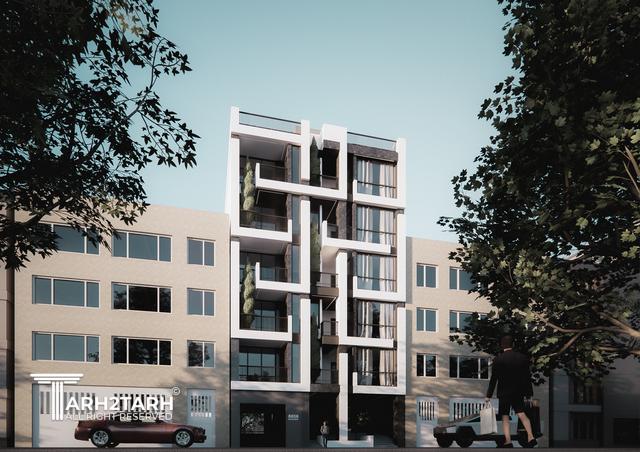 طراحی ساختمان مسکونی آرسا (مطهری)