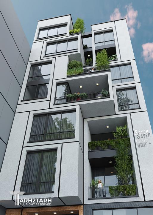 مسابقه طراحی ساختمان مسکونی سایه فرمانیه غربی