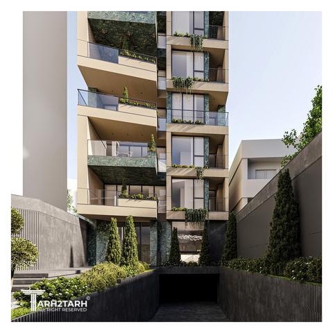 طراحی ساختمان مسکونی سایه فرمانیه غربی