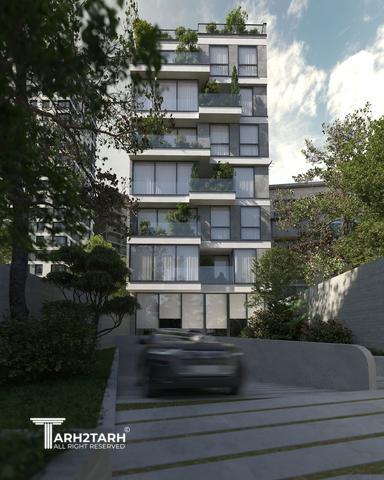 طراحی ساختمان مسکونی سایه فرمانیه غربی