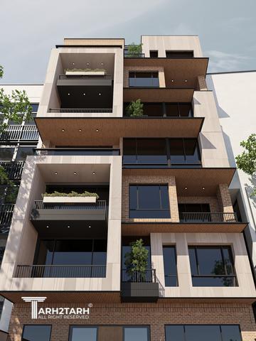 طراحی ساختمان مسکونی سایه فرمانیه غربی