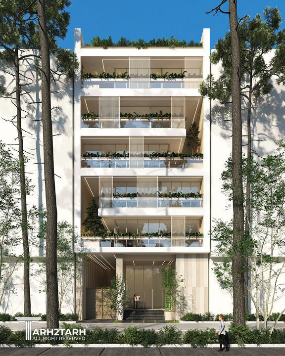 مسابقه طراحی ساختمان مسکونی ماکاگروپ 4 (نارنجستان 2)
