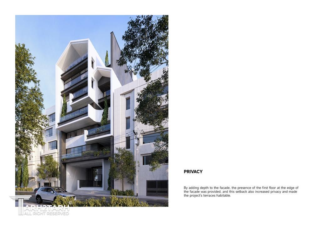 طراحی ساختمان مسکونی ماکاگروپ 4 (نارنجستان 2)