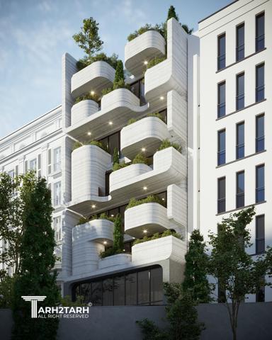 طراحی ساختمان مسکونی ماکاگروپ 4 (نارنجستان 2)