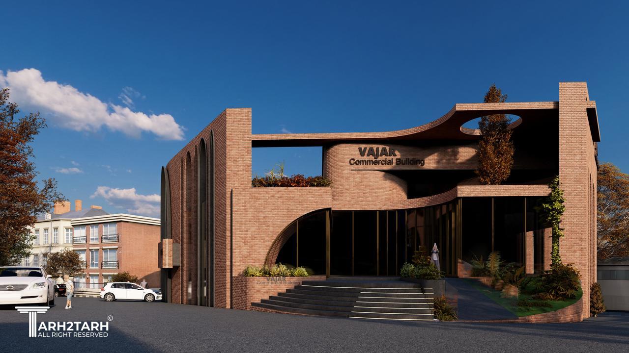 مسابقه طراحی پلان و نمای ساختمان تجاری واژار(سبک سنتی ایرانی)