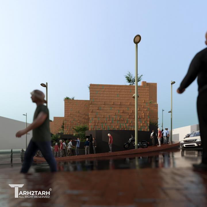 مسابقه طراحی پلان و نمای ساختمان تجاری واژار(سبک سنتی ایرانی)