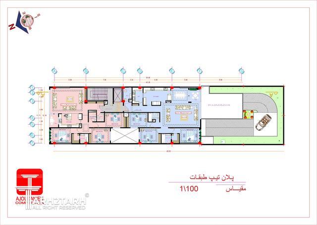 طراحی پلان آجودانیه
