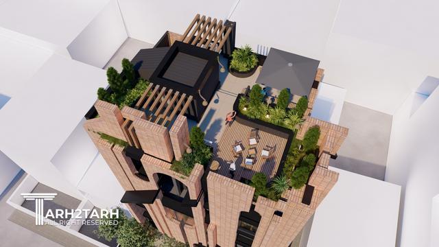 طراحی ساختمان مسکونی پرنا